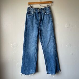 New Zara Women’s Wide Leg Jeans